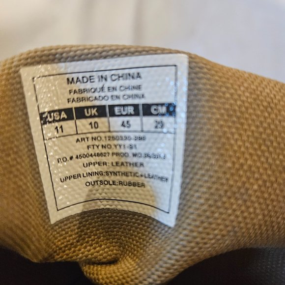 Under Armor Tan Tactical Boots Size 11 - Picture 4 of 5